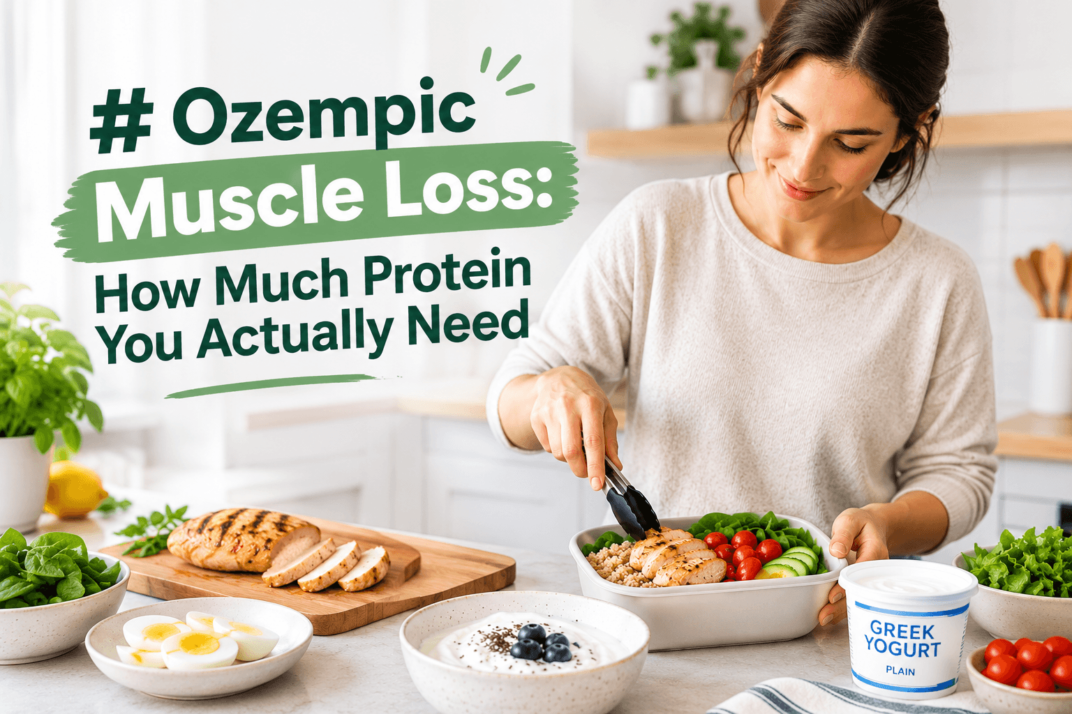 Ozempic Muscle Loss: How Much Protein You Actually Need