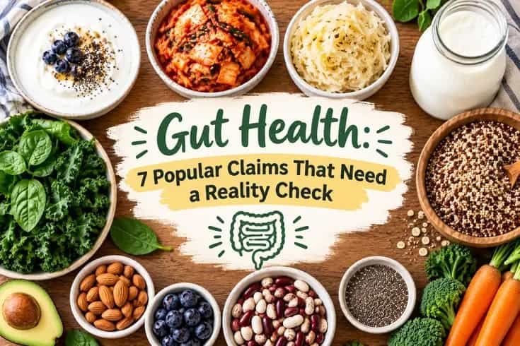 Gut Health: 7 Popular Claims That Need a Reality Check
